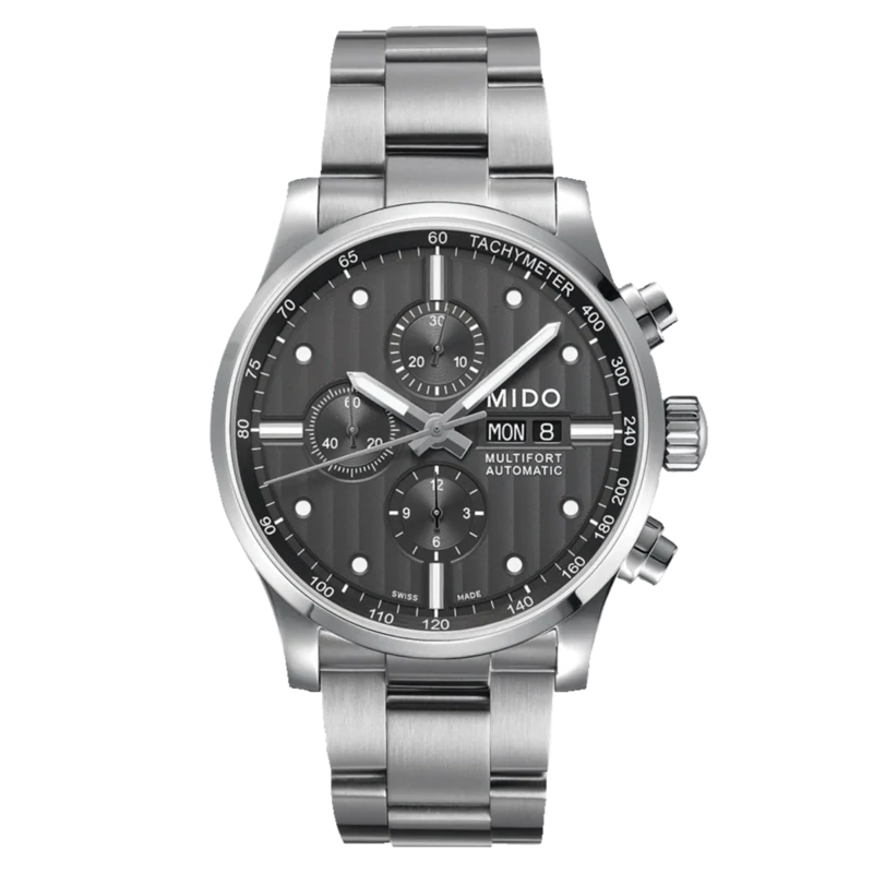 Mido Multifort Chronograph 44 MM Grey Dial Automatic M005.614.36.031.00