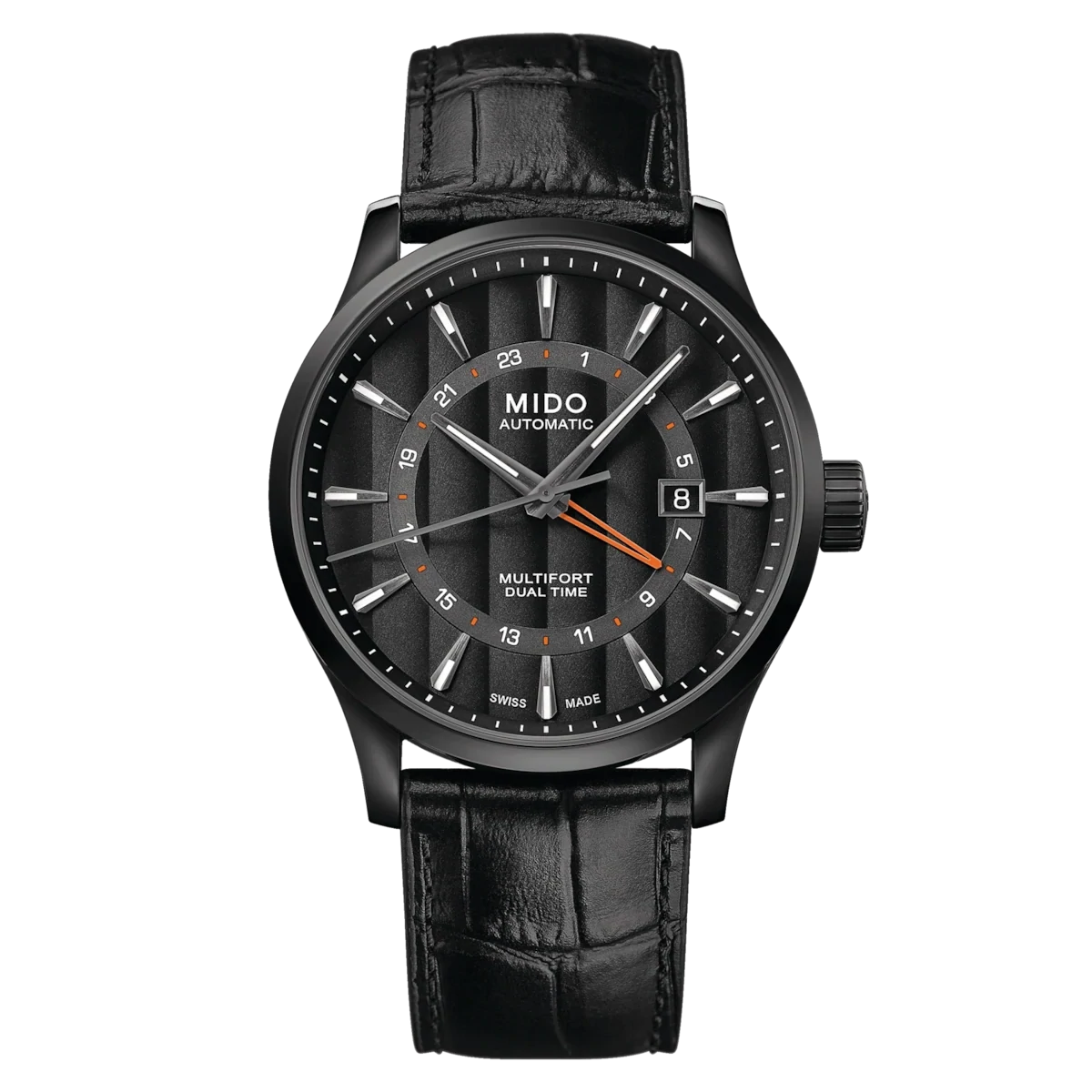 Mido Multifort Dual Time 42 MM Black Dial Automatic M038.429.36.051.00