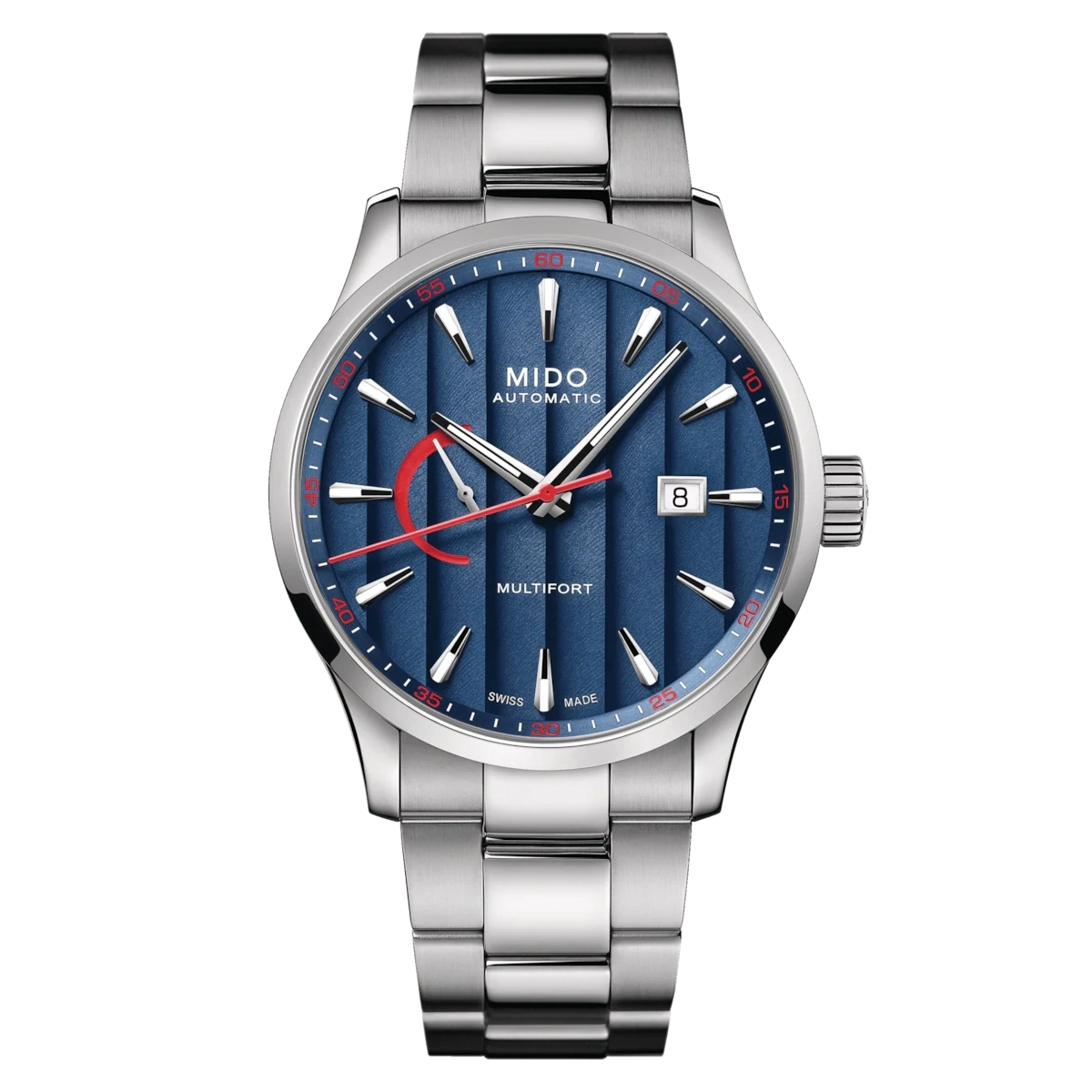 Mido Multifort Power Reserve 42 MM Blue Dial Automatic M038.424.11.041.00