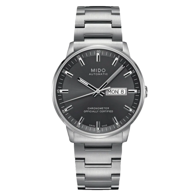 Mido Commander Chronometer 40 MM Grey Dial Automatic M021.431.11.061.00