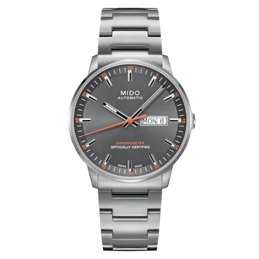 Mido Commander Chronometer 40 MM Grey Dial Automatic M021.431.11.061.01