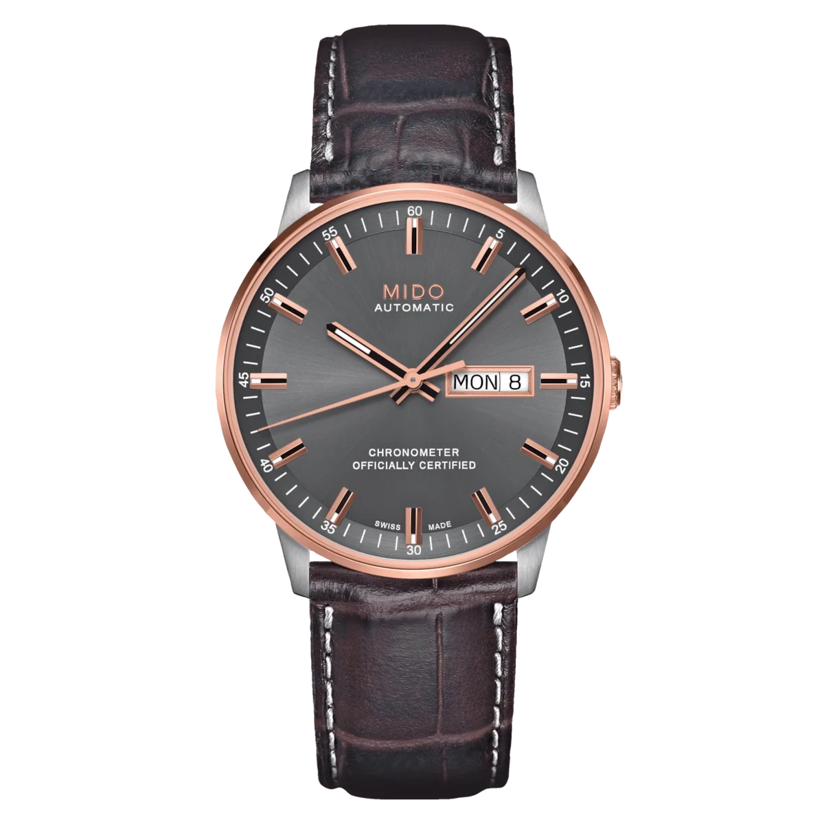 Mido Commander Chronometer 40 MM Grey Dial Automatic M021.431.26.061.00