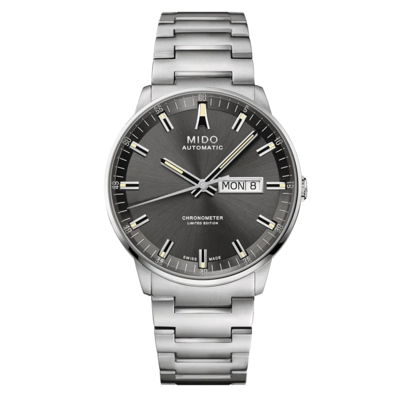 Mido Commander Chronometer 40 MM Grey Dial Automatic M021.431.11.061.02
