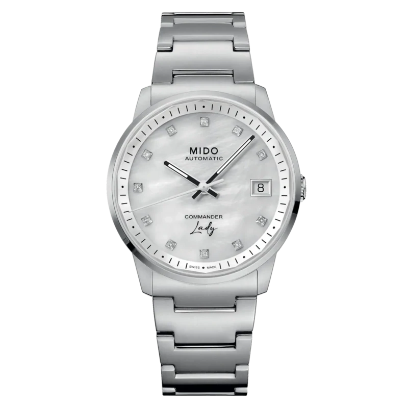 Mido Commander Lady 35 MM Mother of Pearl Dial Automatic M021.207.11.106.00