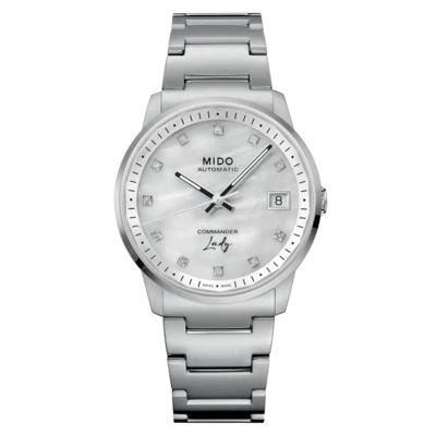 Mido Commander Lady 35 MM Mother of Pearl Dial Automatic M021.207.11.106.00