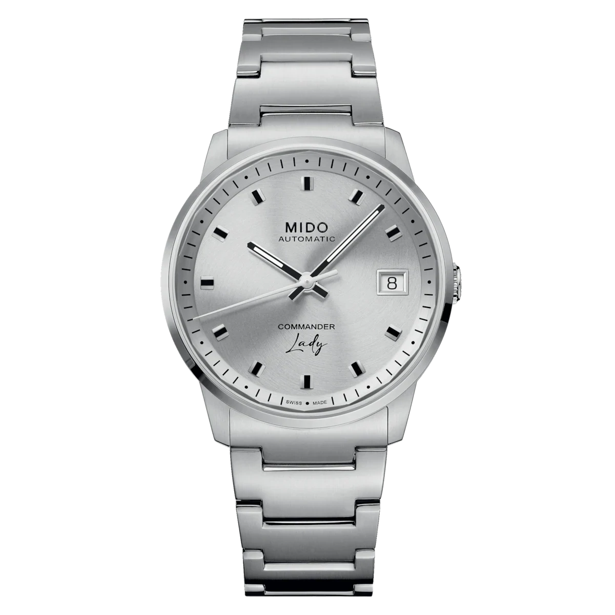 Mido Commander Lady 35 MM Silver Dial Automatic M021.207.11.031.00