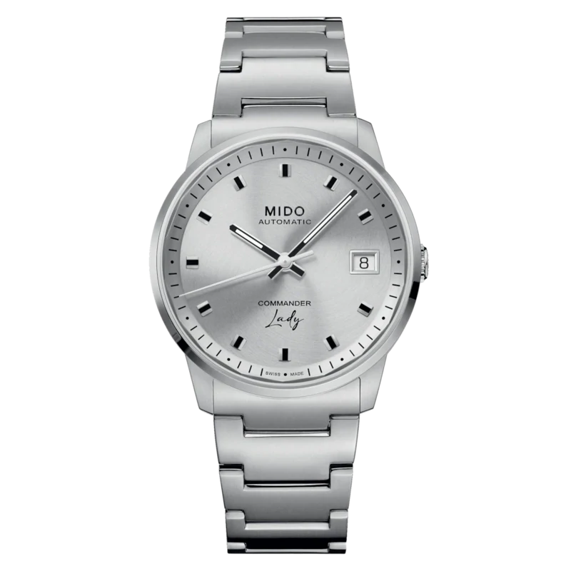 Mido Commander Lady 35 MM Silver Dial Automatic M021.207.11.031.00