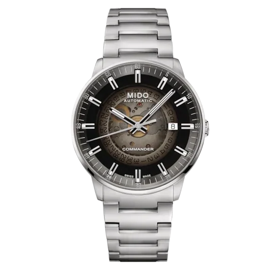 Mido Commander Gradient 40 MM Grey Dial Automatic M021.407.11.411.00