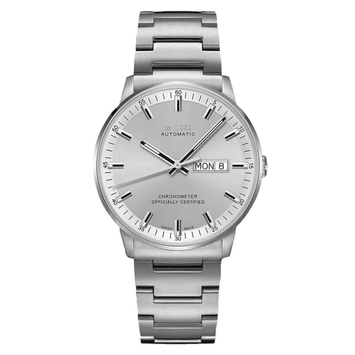 Mido Commander Chronometer 40 MM Silver Dial Automatic M021.431.11.031.00