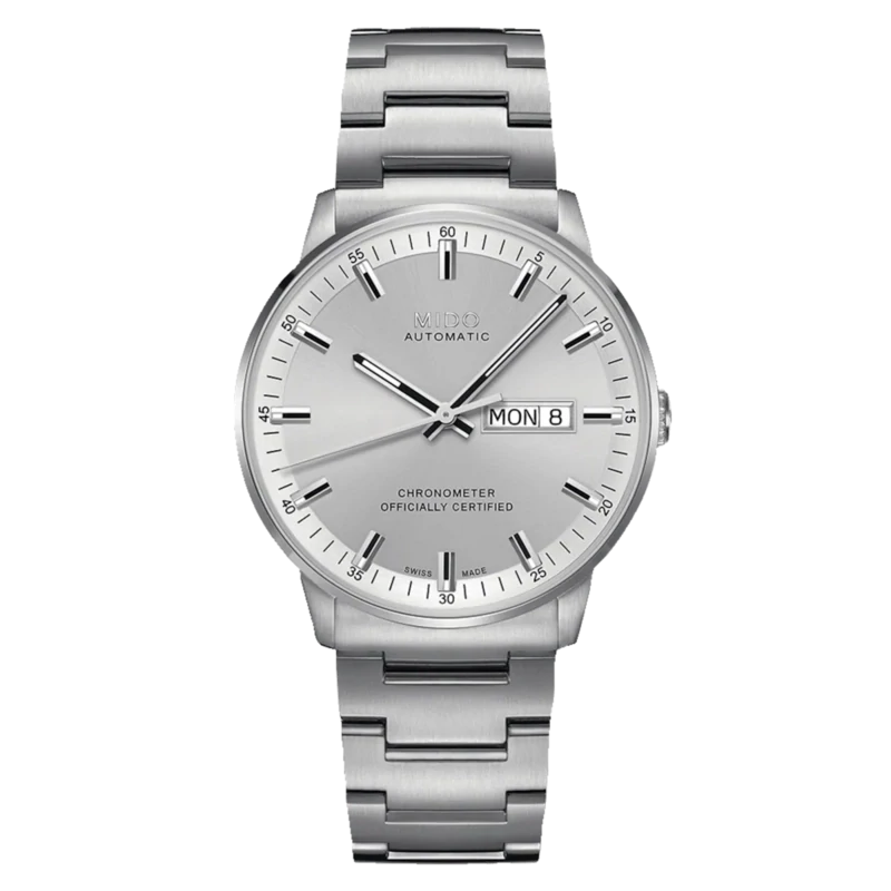 Mido Commander Chronometer 40 MM Silver Dial Automatic M021.431.11.031.00