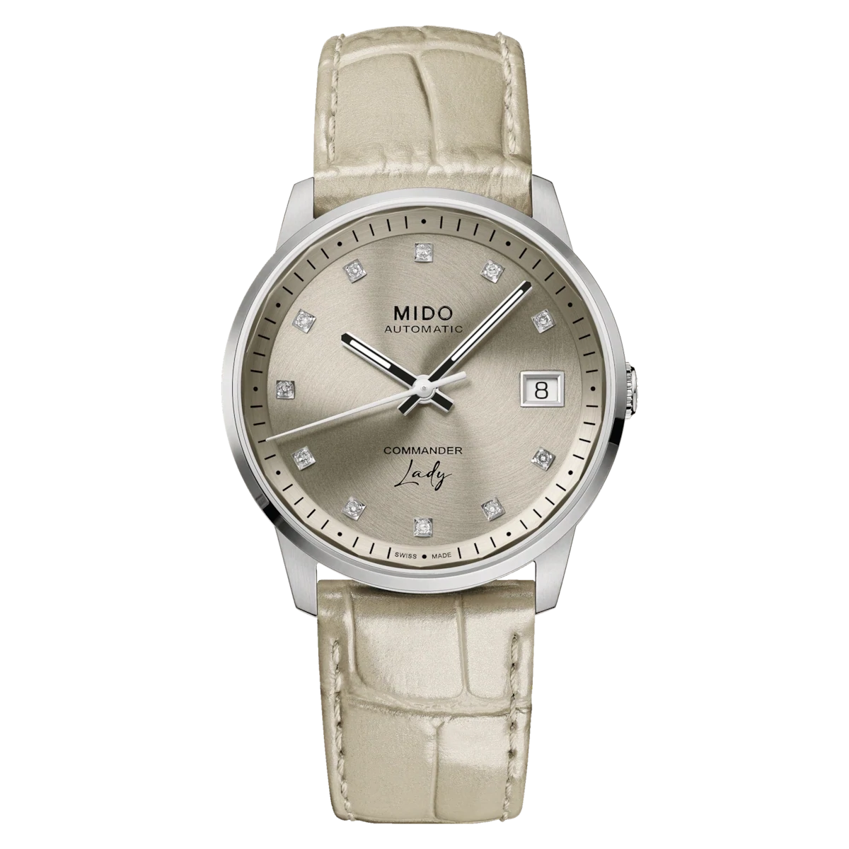 Mido Commander Lady 35 MM Brown Dial Automatic M021.207.16.296.00