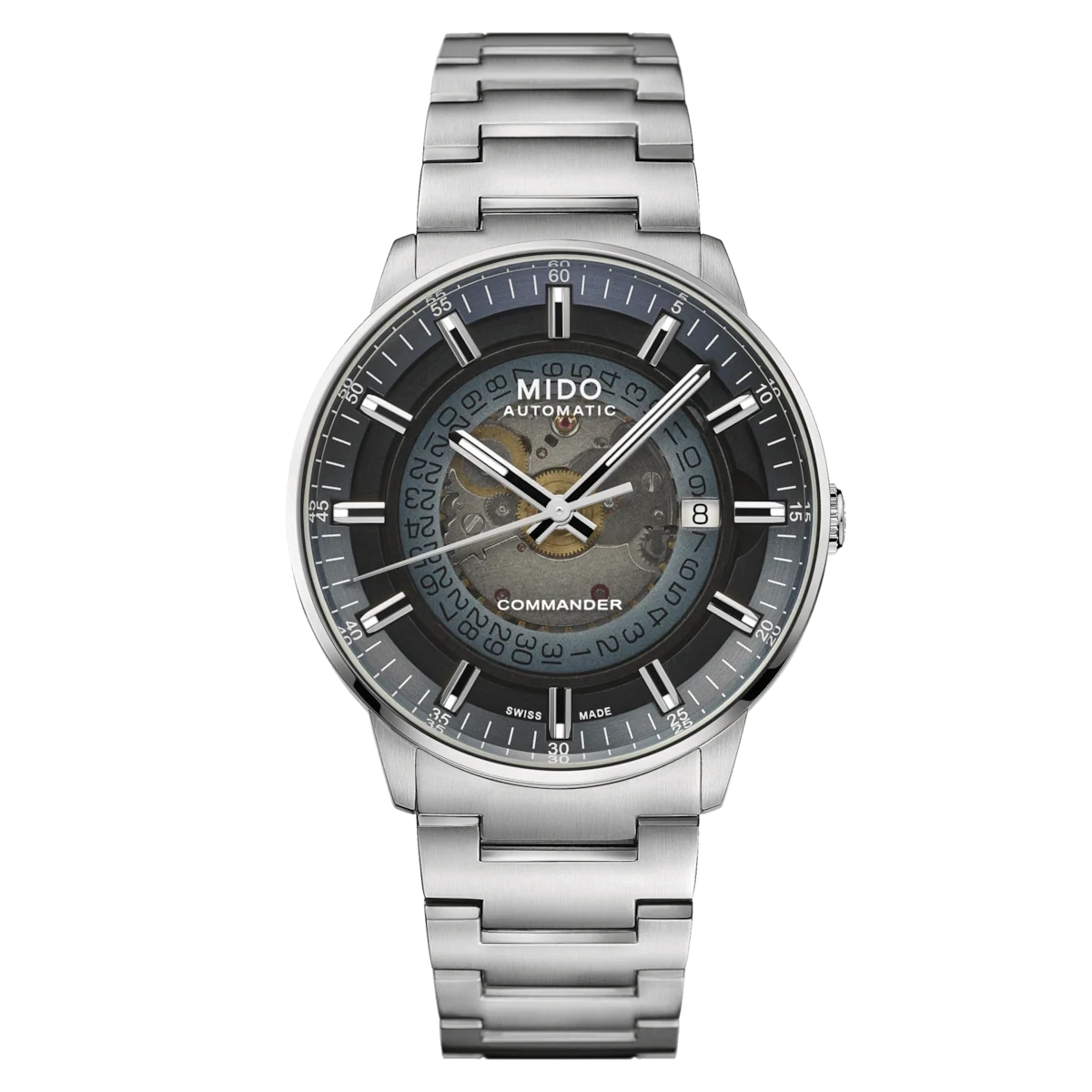 Mido Commander Gradient 40 MM Blue Dial Automatic M021.407.11.411.01
