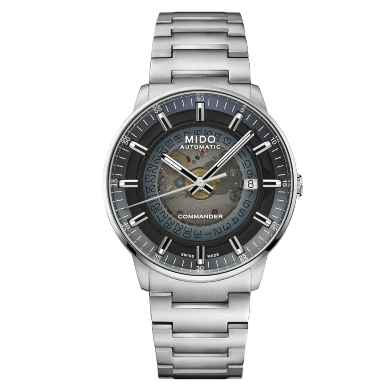 Mido Commander Gradient 40 MM Blue Dial Automatic M021.407.11.411.01