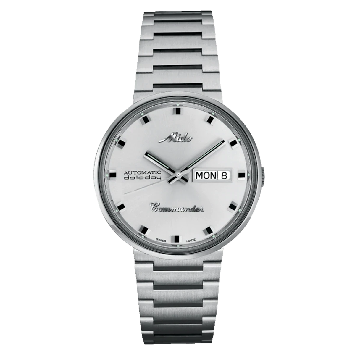 Mido Commander 1959 37 MM Silver Dial Automatic M8429.4.21.23