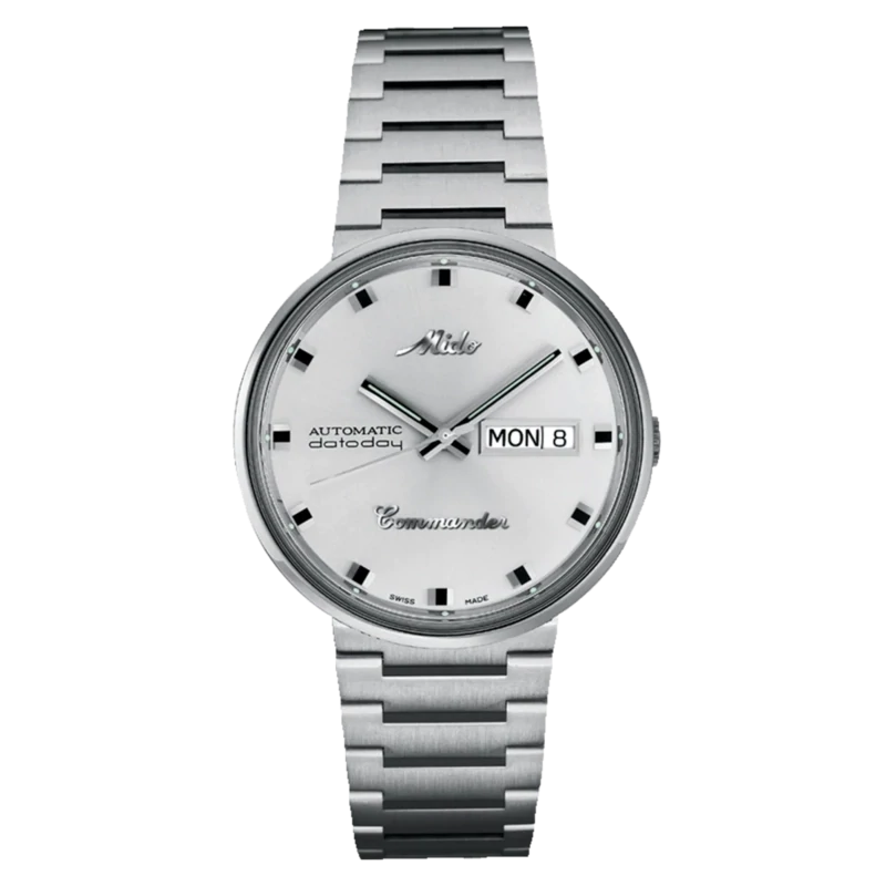 Mido Commander 1959 37 MM Silver Dial Automatic M8429.4.21.23