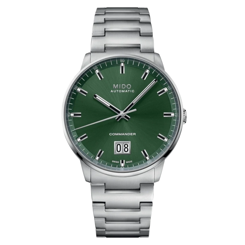 Mido Commander Big Date 42 MM Green Dial Automatic M021.626.11.091.00