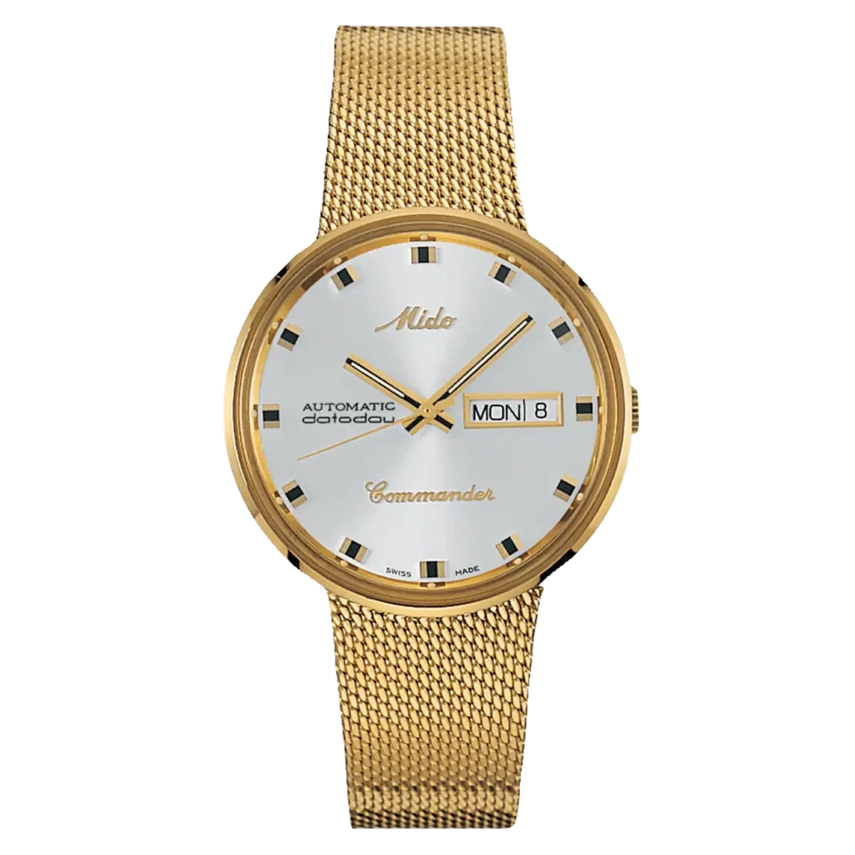 Mido Commander 1959 37 MM Silver Dial Automatic M8429.3.21.13