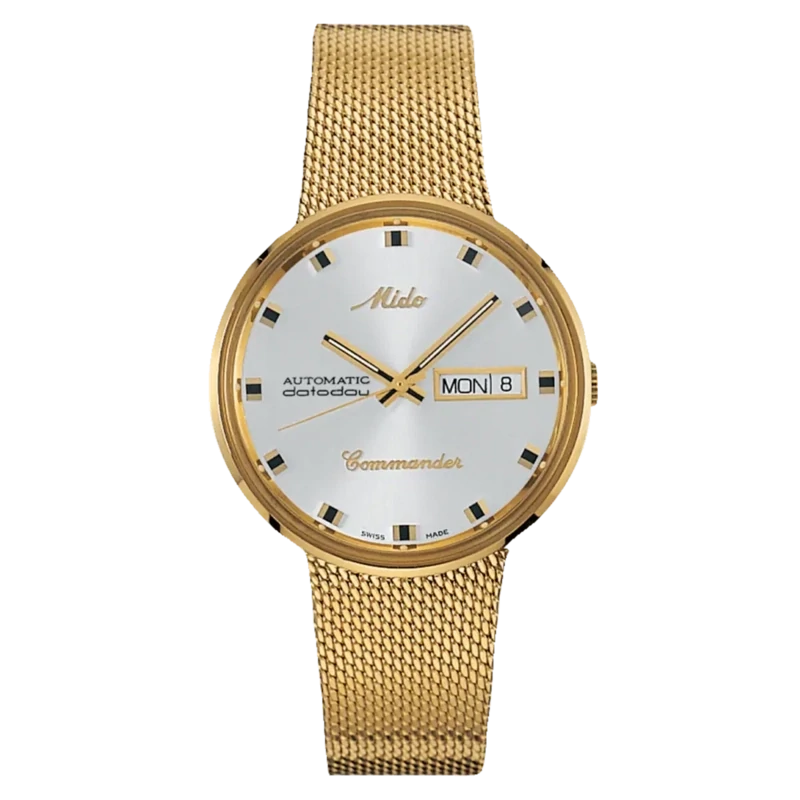 Mido Commander 1959 37 MM Silver Dial Automatic M8429.3.21.13