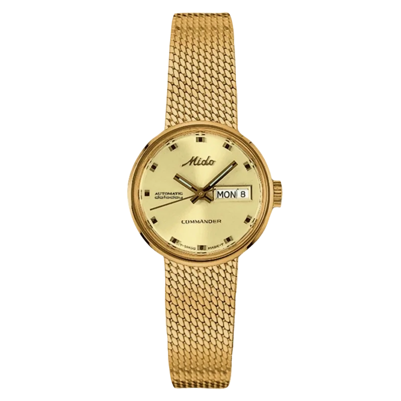 Mido Commander 1959 24 MM Silver Dial Automatic M7169.3.72.13