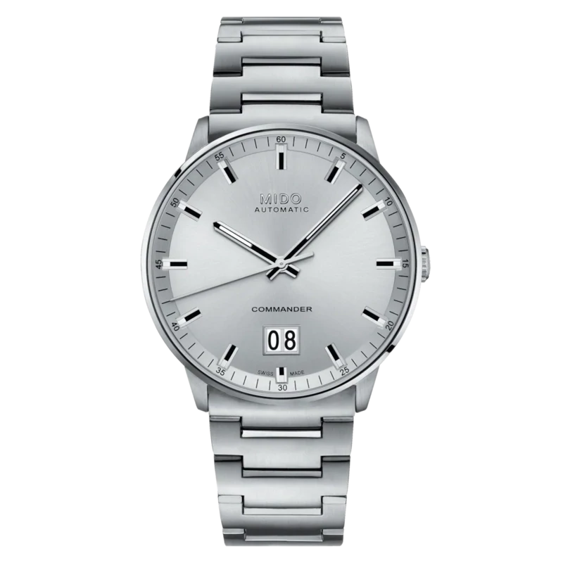 Mido Commander Big Date 42 MM Silver Dial Automatic M021.626.11.031.00