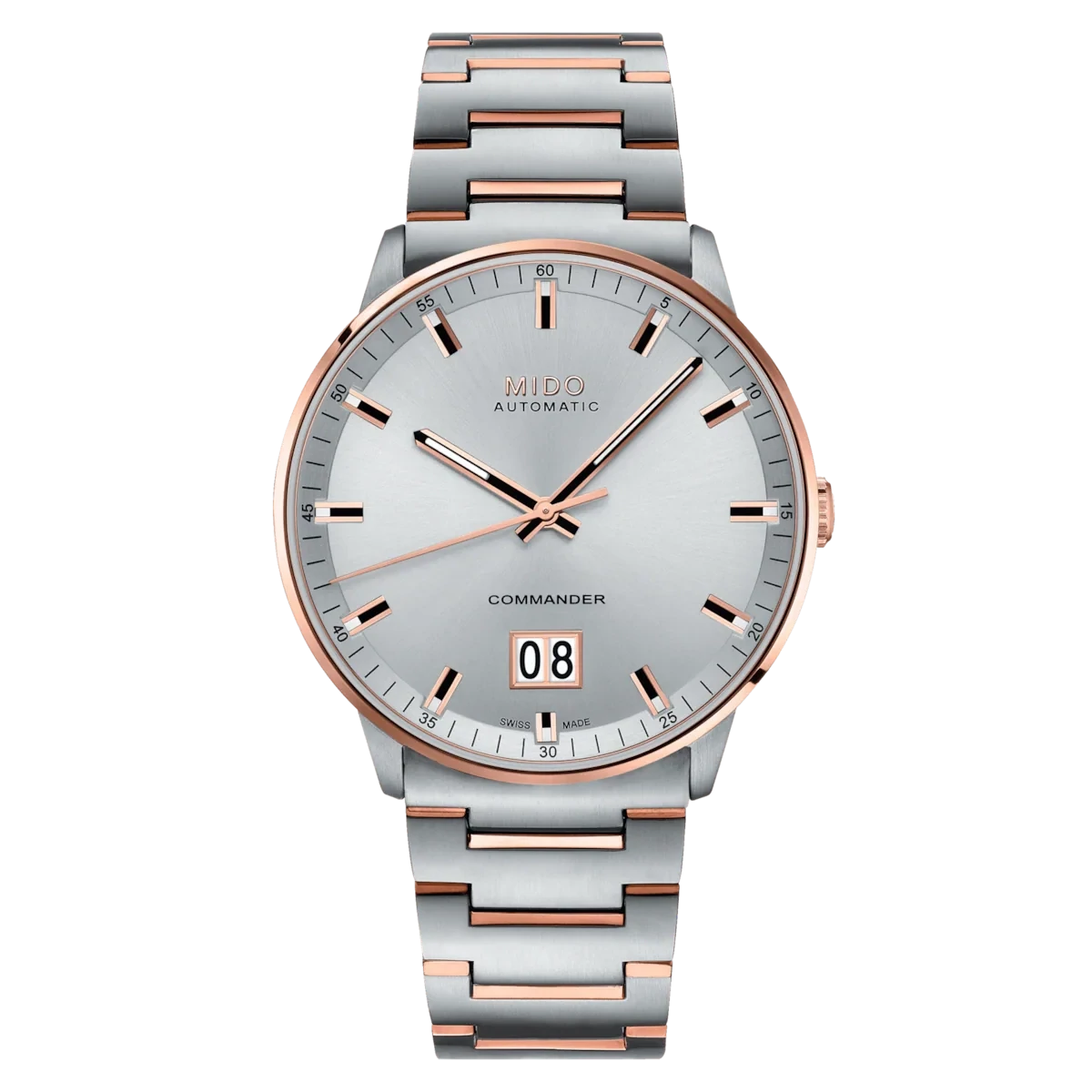 Mido Commander Big Date 42 MM Silver Dial Automatic M021.626.22.031.00