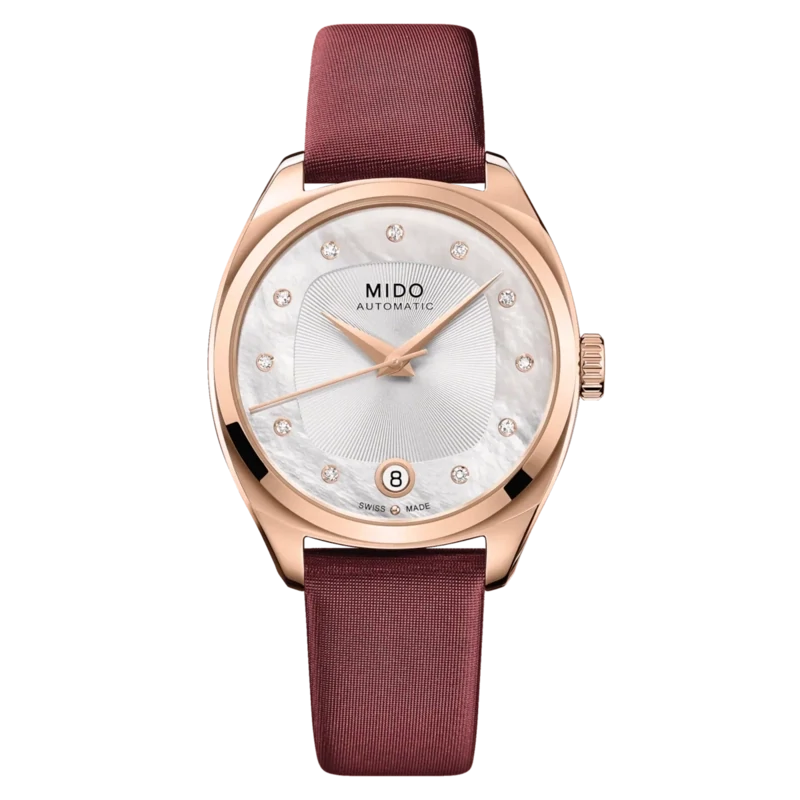 Mido Belluna Royal Lady 33 MM Mother of Pearl Dial Automatic M024.307.37.116.00 Special Edition