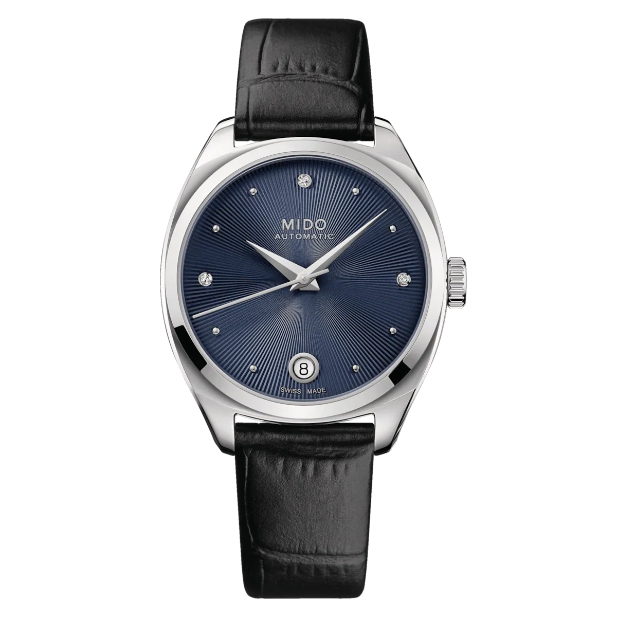 Mido Belluna Royal Lady 33 MM Blue Dial Automatic M024.307.16.046.00