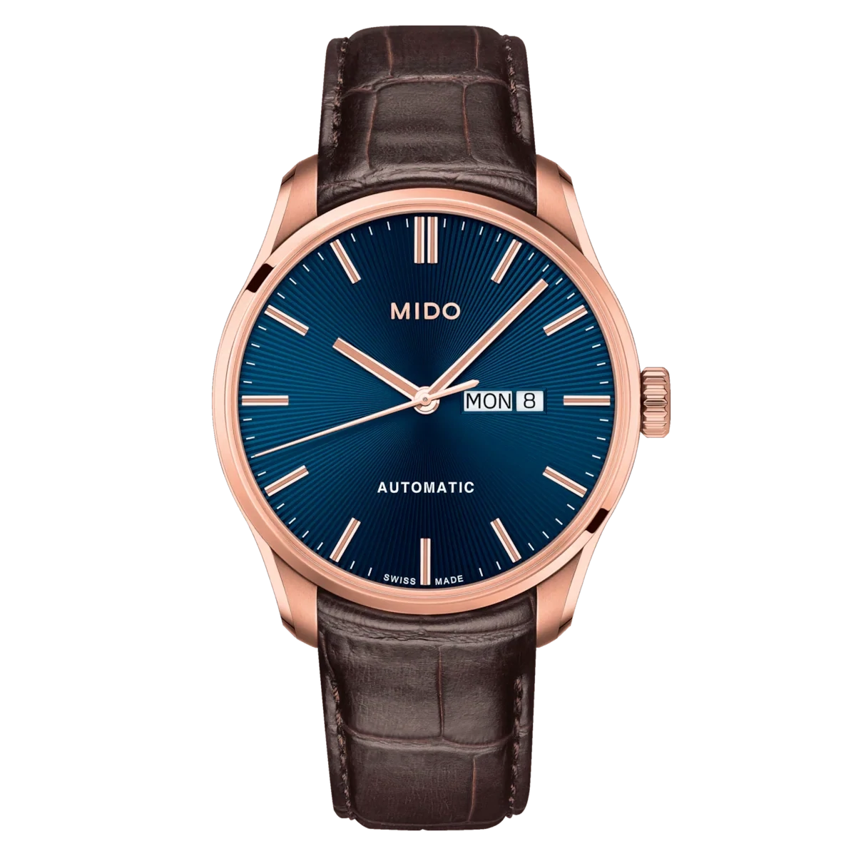 Mido Belluna Sunray 43 MM Blue Dial Automatic M024.630.36.041.00