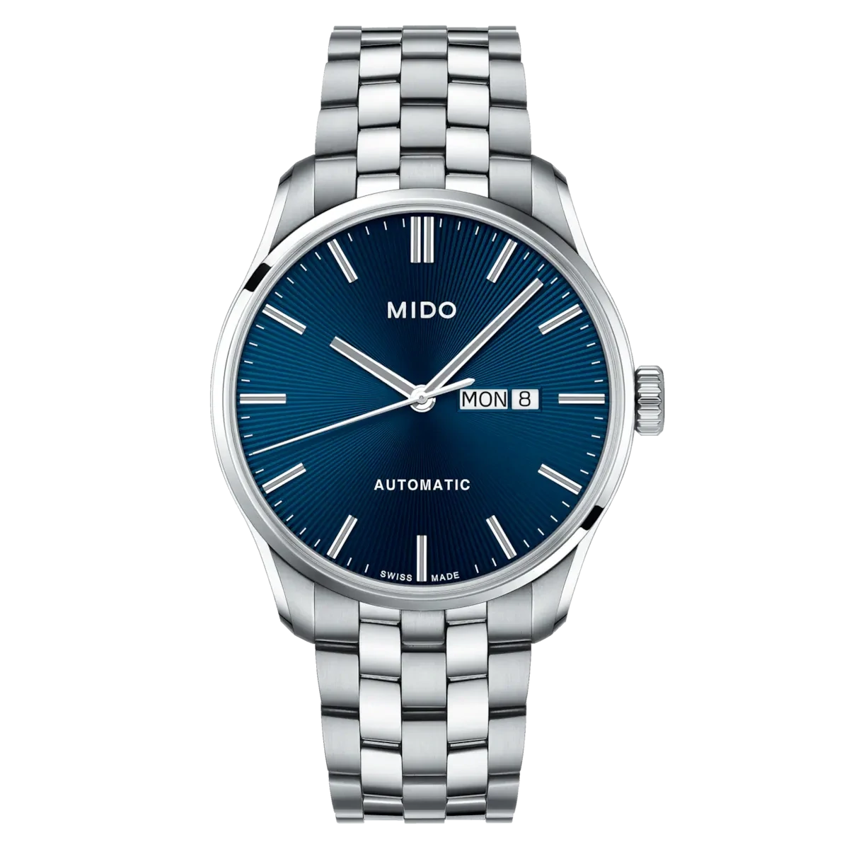 Mido Belluna Sunray 43 MM Blue Dial Automatic M024.630.11.041.00