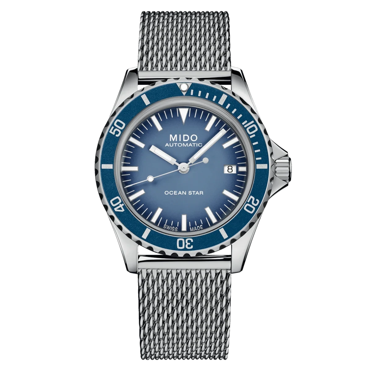 Mido Ocean Star Tribute 41 MM Blue Dial Automatic M026.807.11.041.01 Special Edition