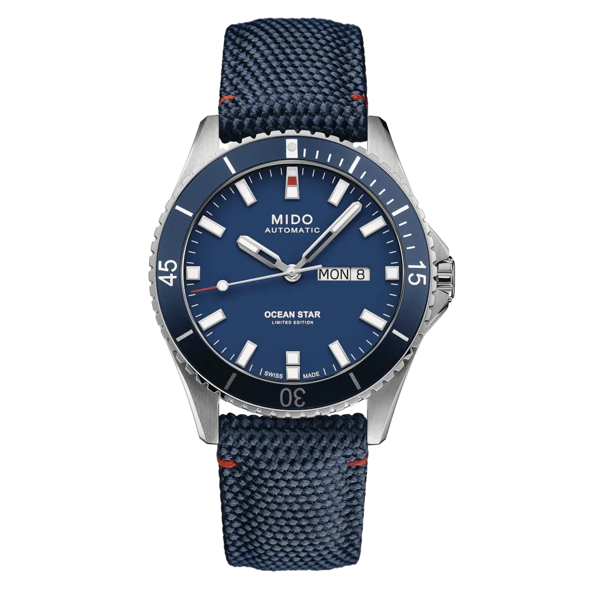 Mido Ocean Star IBA 43 MM Blue Dial Automatic M026.430.17.041.01 Limited Edition
