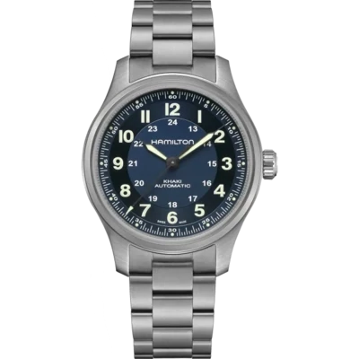 Hamilton Khaki Field Titanium Blue Dial Auto 42 MM H70545140