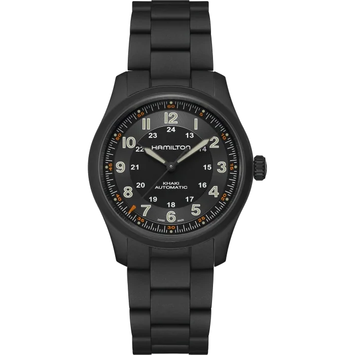 Hamilton Khaki Field Titanium Black Dial Auto 38 MM H70215130
