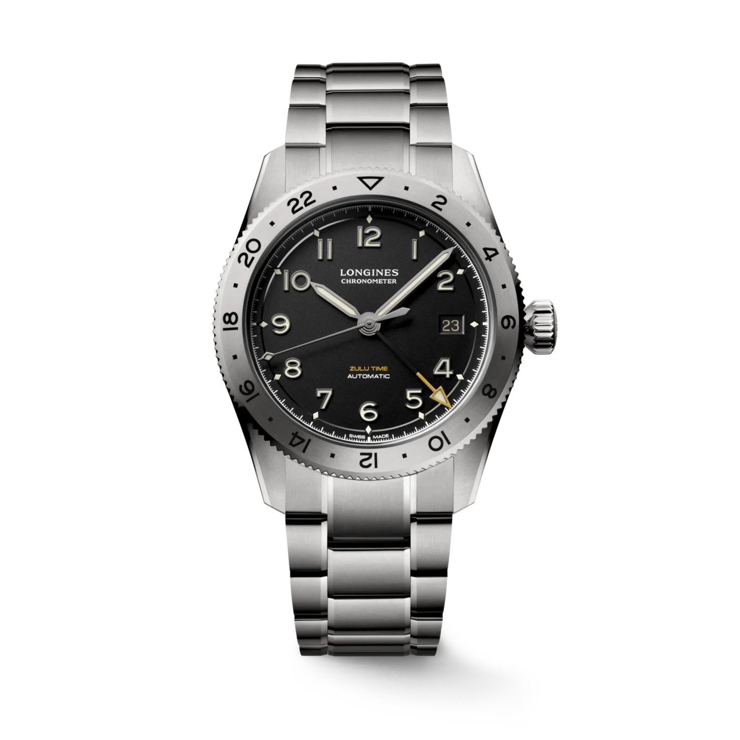 Longines Spirit Zulu Time X Hodinkee Black Dial 39 MM Automatic L38021596 Longines Spirit Zulu Time X Hodinkee Black Dial 39 MM Automatic L38021596
