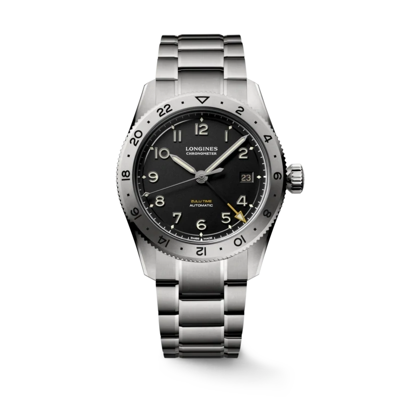 Longines Spirit Zulu Time X Hodinkee Black Dial 39 MM Automatic L38021596