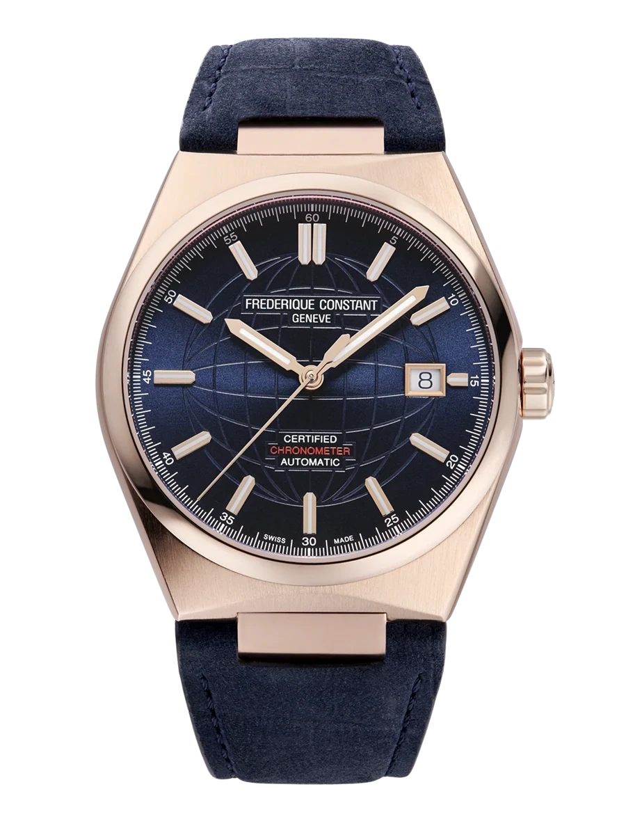 Highlife Heart Beat 39MM Blue Dial Automatic FC-303N3NH4