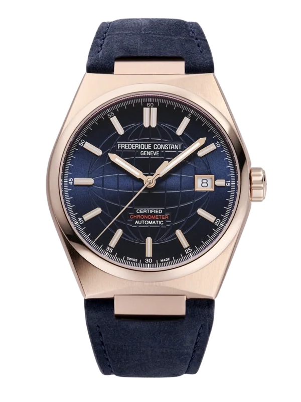 Highlife Heart Beat 39MM Blue Dial Automatic FC-303N3NH4