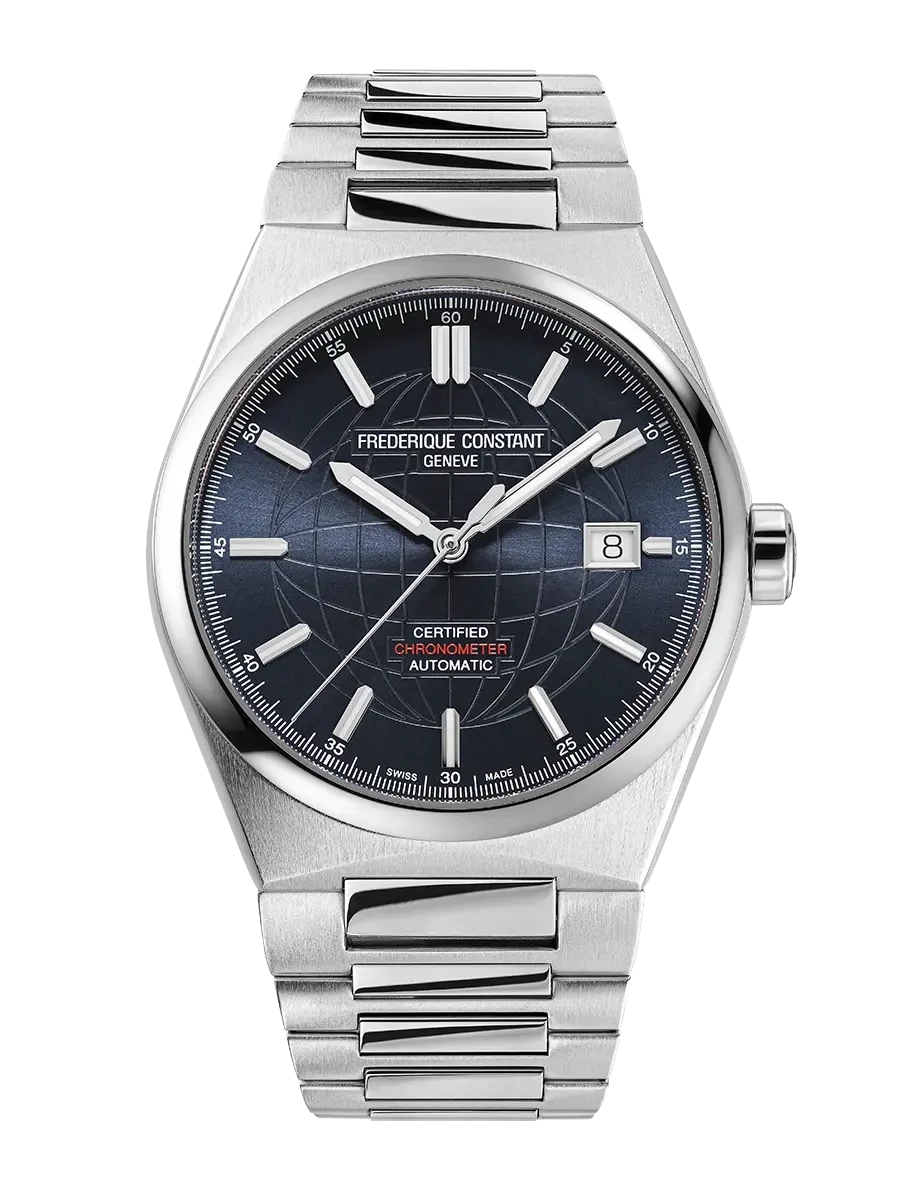 Highlife Heart Beat 39MM Blue Dial Automatic FC-303BL3NH6B