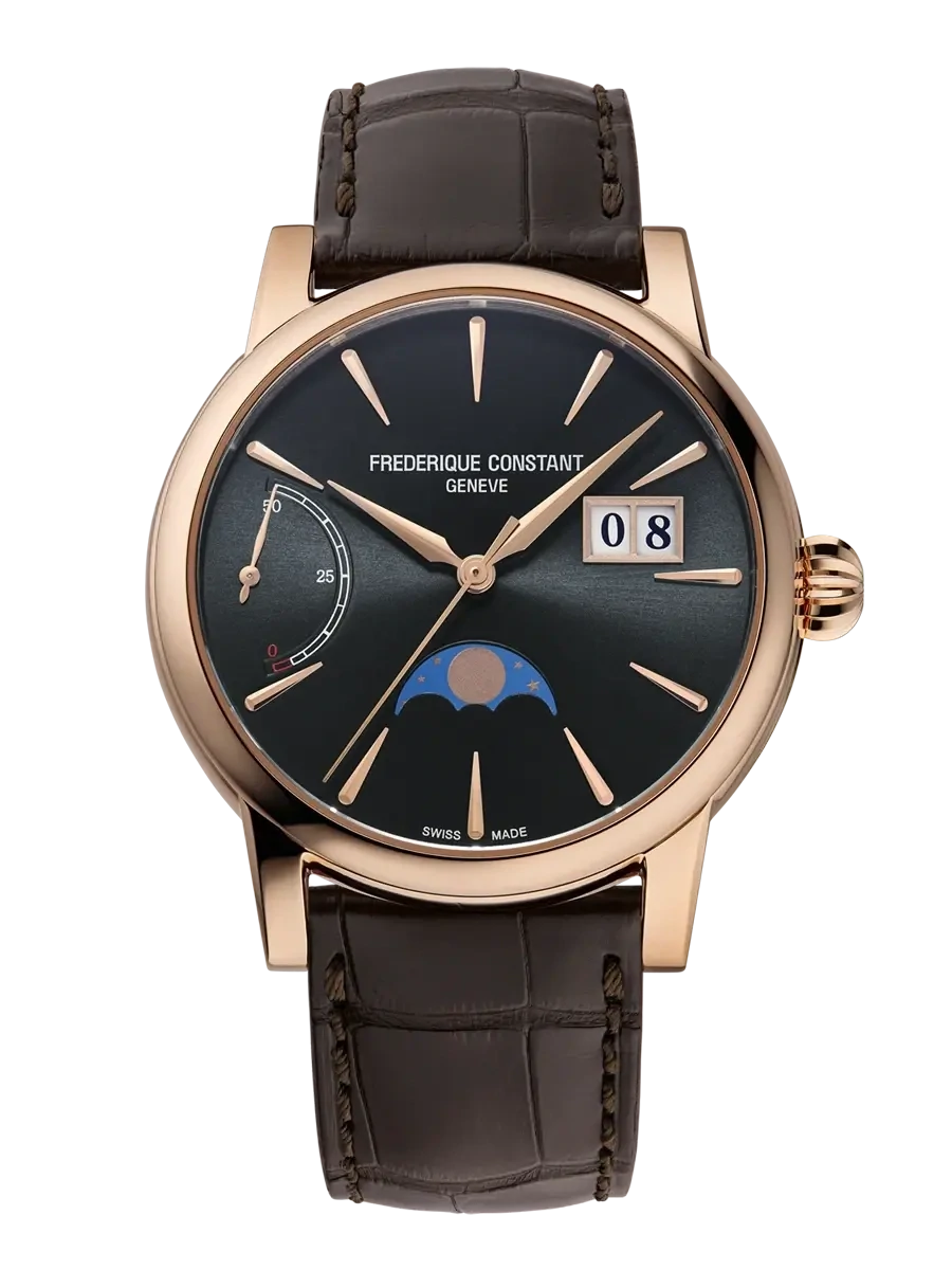 Manufacture Classic Power Reserve Big Date 40MM Black Dial Automatic FC-735G3H9