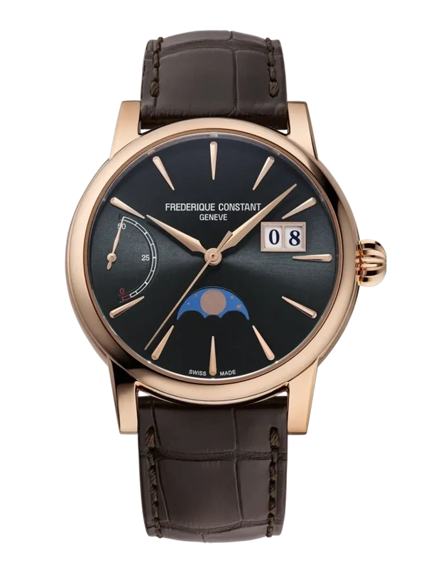 Manufacture Classic Power Reserve Big Date 40MM Black Dial Automatic FC-735G3H9