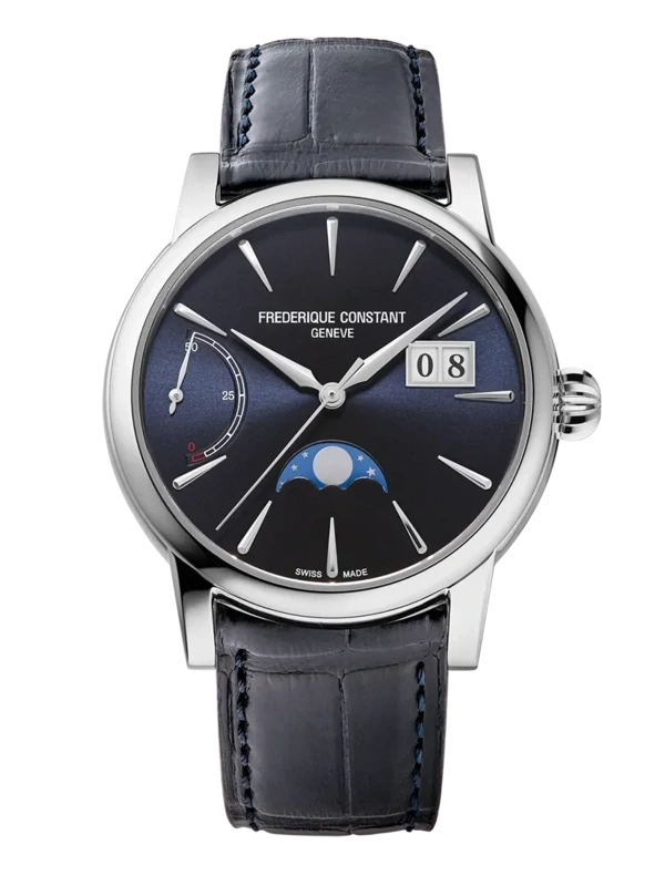 Manufacture Classic Power Reserve Big Date 40MM Blue Dial Automatic FC-735N3H6