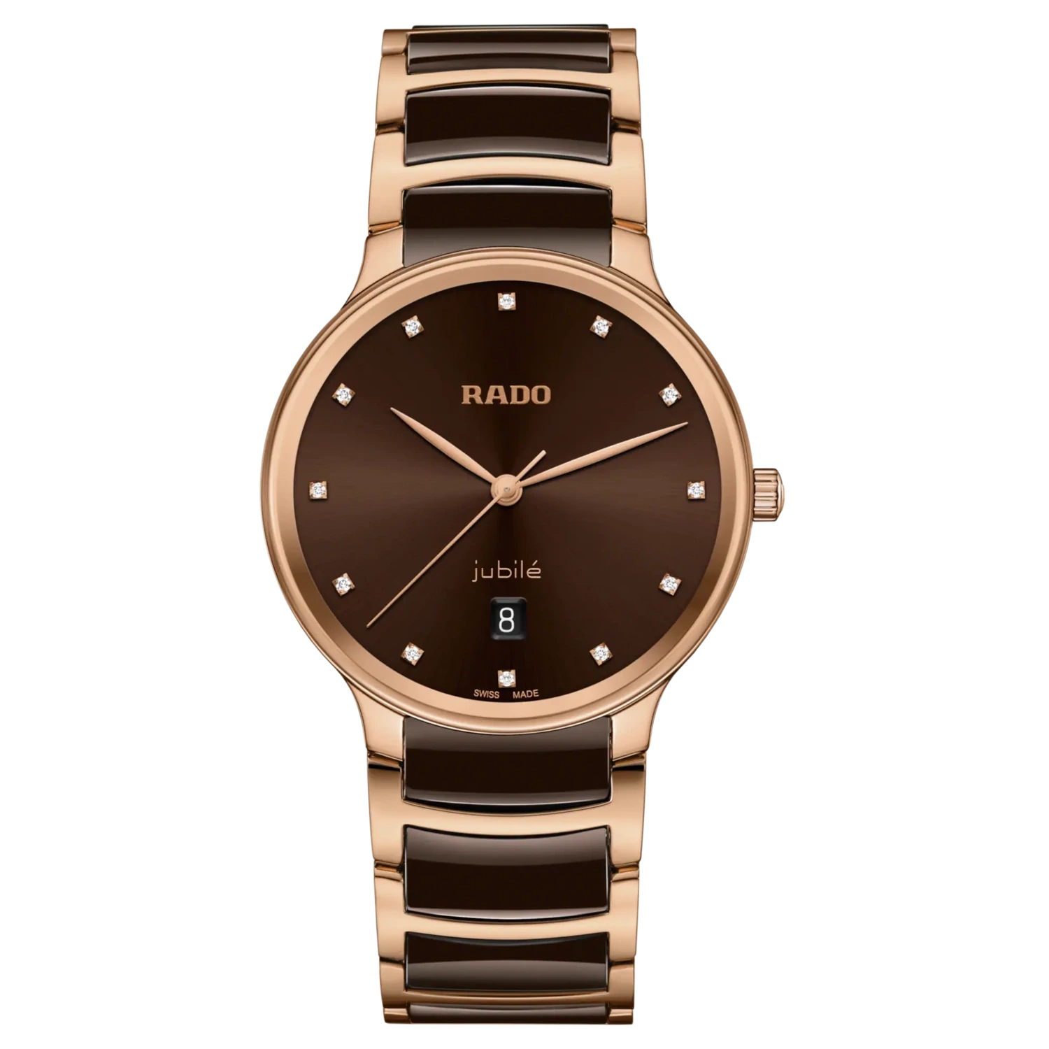 Centrix Diamonds Brown Dial 40MM Quartz R30023732