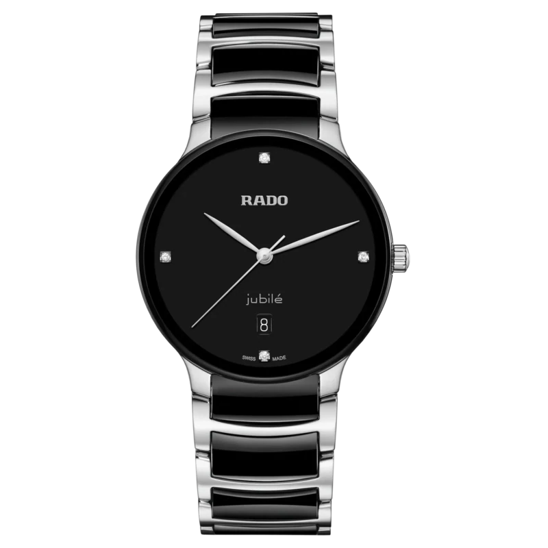 Centrix Diamonds Black Dial 40MM Quartz R30021712