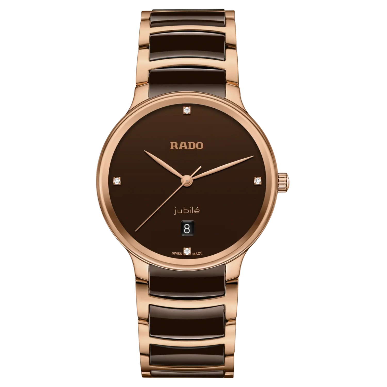 Centrix Diamonds Brown Dial 40MM Quartz R30023712