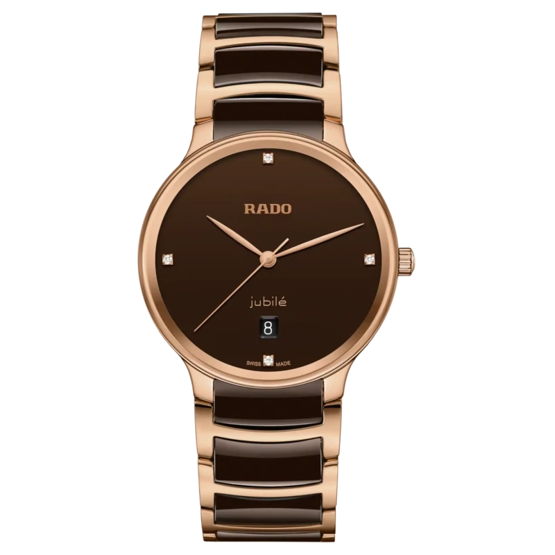 Centrix Diamonds Brown Dial 40MM Quartz R30023712