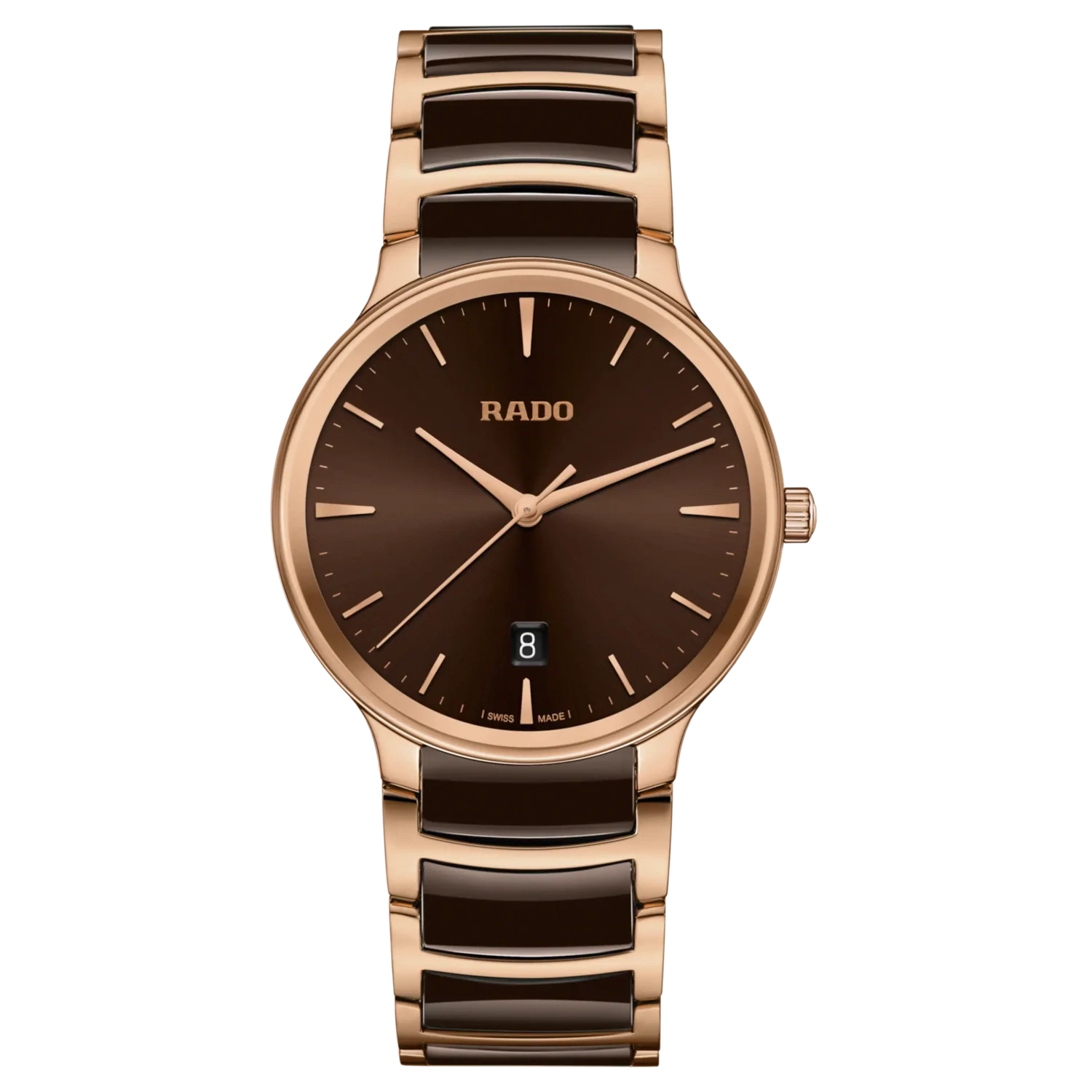 Centrix Diamonds Brown Dial 40MM Quartz R30023302