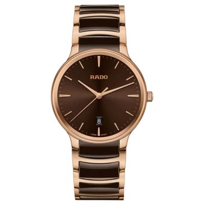 Centrix Diamonds Brown Dial 40MM Quartz R30023302