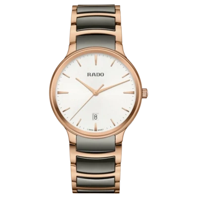 Centrix Diamonds White Dial 40MM Quartz R30023012