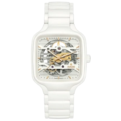 True Square Open Heart White Dial 38MM Automatic R27126012