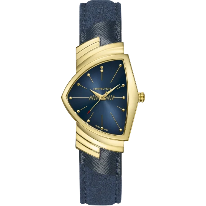 Ventura Blue Dial 33MM Quartz H24301941